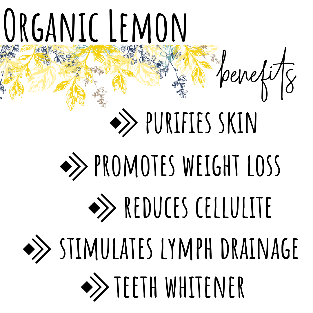 Organic Lemon Essential Oil